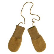 Engel Natur - wantjes 100% wol fleece - Saffraan