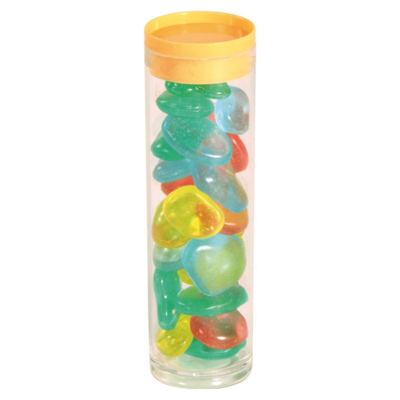 Glow in the Dark Stenen (2 cm) 24 stuks - Eduplay