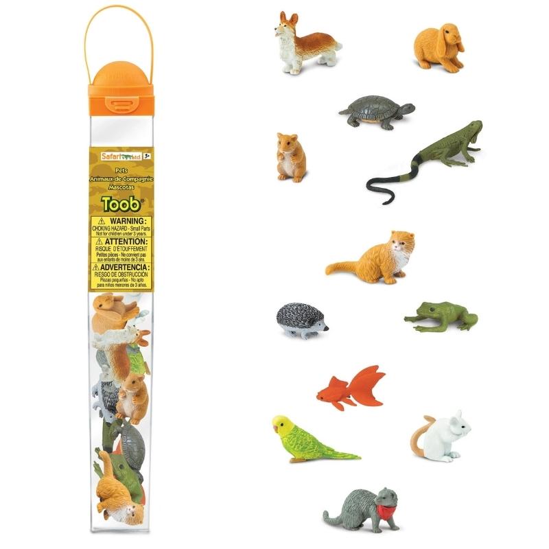 Speelfiguren Huisdieren Toob - Safari Ltd 12 stuks