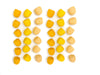Mandala bijenkorfjes (geel) 36st - Grapat