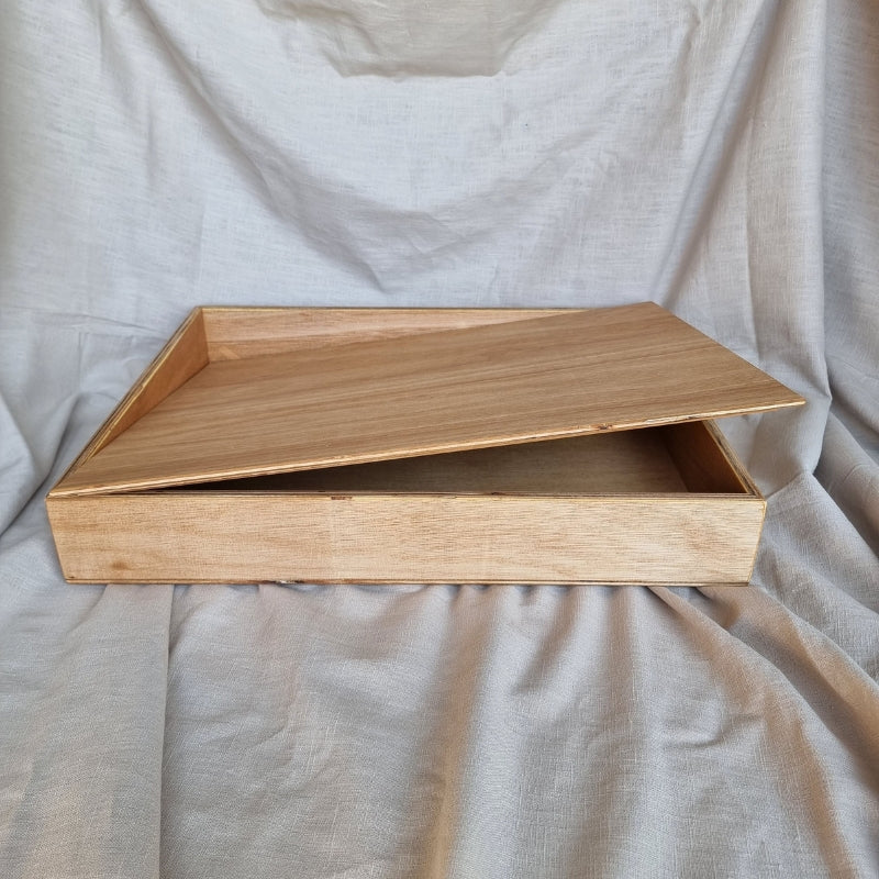 Grennn - Deksel voor Houten Sensory Speelbak 30x40 (klein)