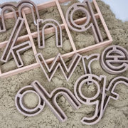 Grennn - A-Z school letter uitstekers + lijntjes uitsteker - 27 stuks