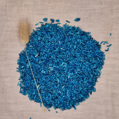 Grennn - Gekleurde sensorische rijst 250 gram - Donkerblauw