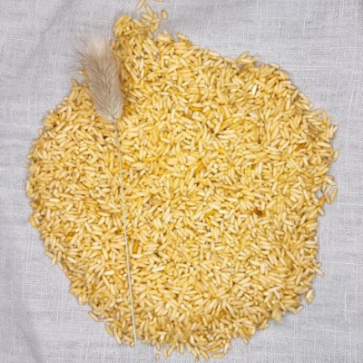 Grennn - Gekleurde sensorische rijst 250 gram - Oker