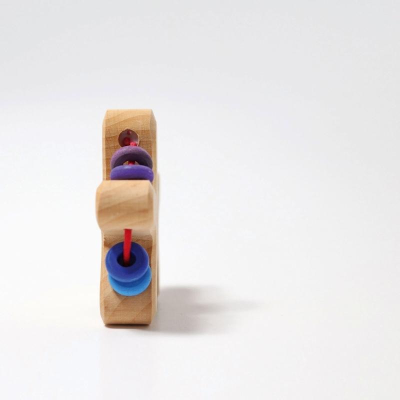 Grimm's - Houten Rammelaar Regenboog Ster