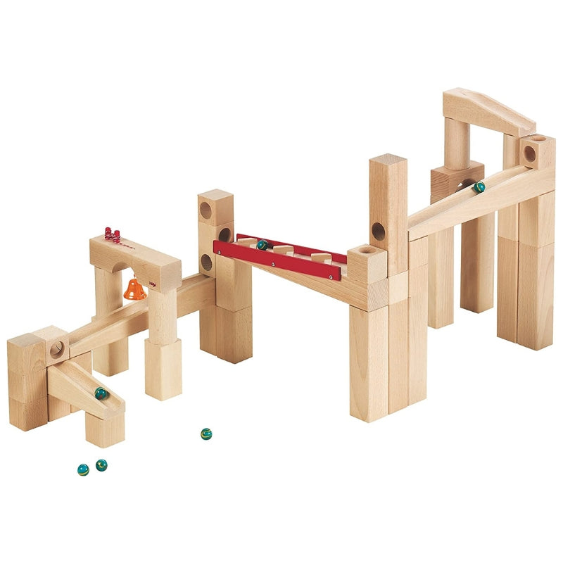 Haba - knikkerbaan Grote Basisdoos Hout (4+ jaar)
