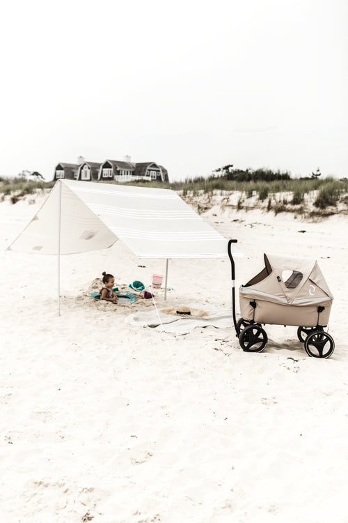 BeachWagon - Bolderkar Opvouwbaar & Nooit Lek Banden - Zand