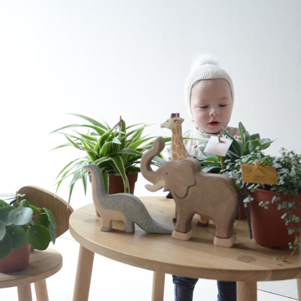 Holztiger - Houten Dieren - Olifant 12 cm