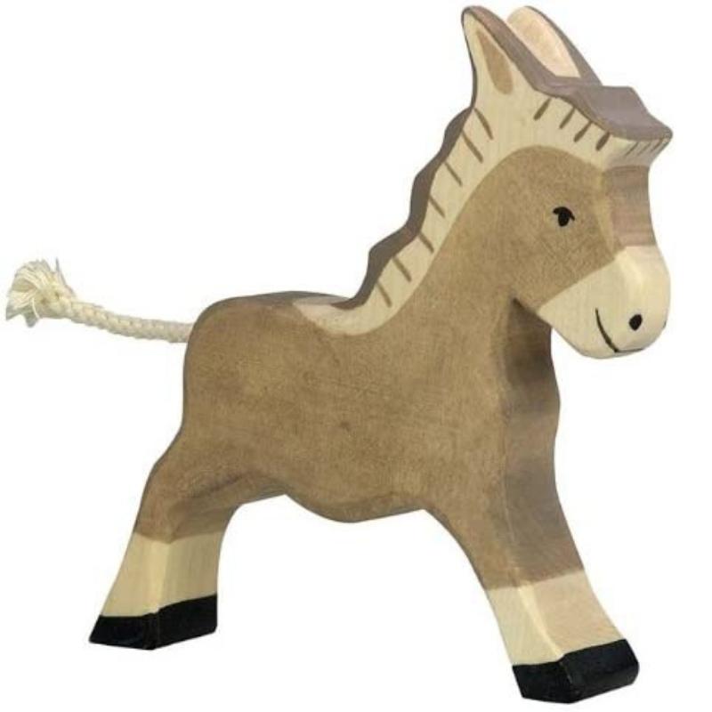 Holztiger - Houten Dieren - Ezel 13 cm