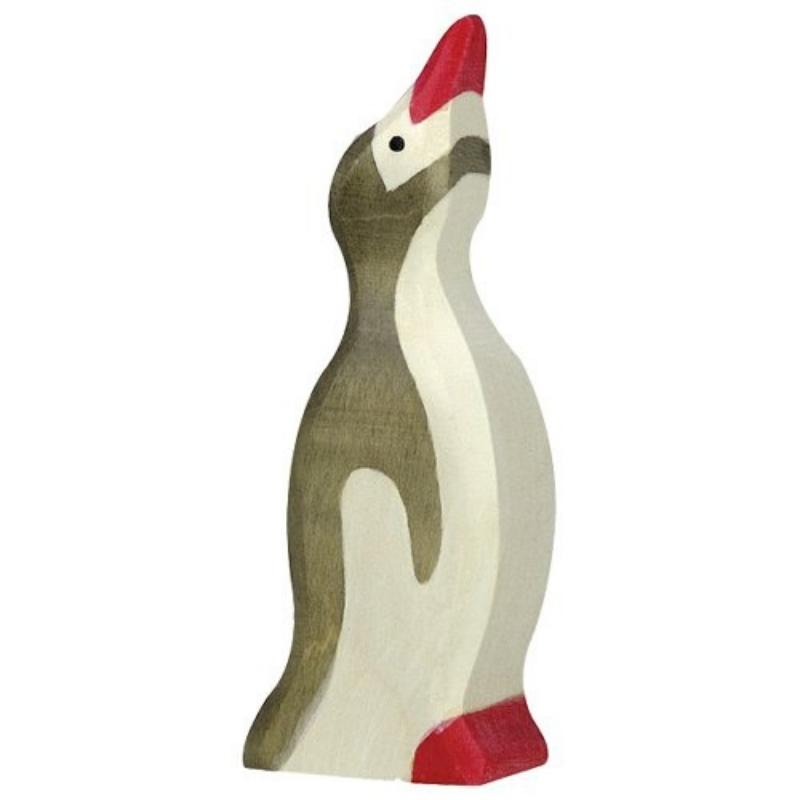 Holztiger - Houten Dieren - Pinguïn klein 3 cm