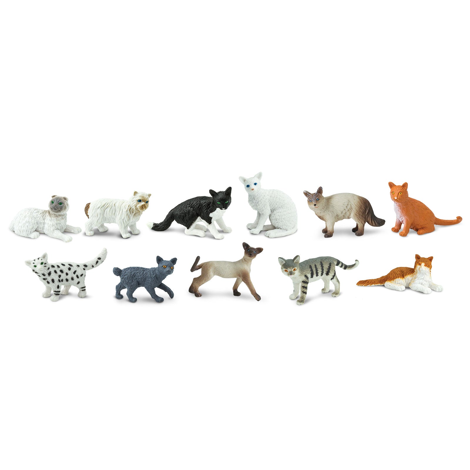 Speelfiguren Huiskatten Toob - Safari Ltd 11 stuks