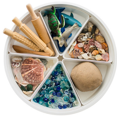 Inspire My Play Play Tray - met uitneembare componenten en deksel