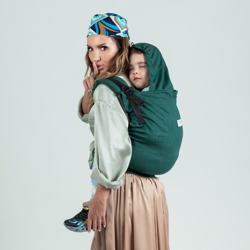 Isara Ergonomische Draagzak - Preschooler Evergreen Linen