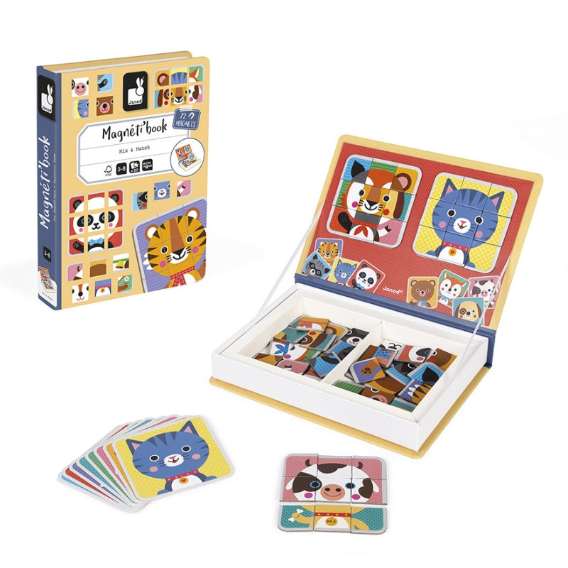 Janod Magnetibook - Mix & Match