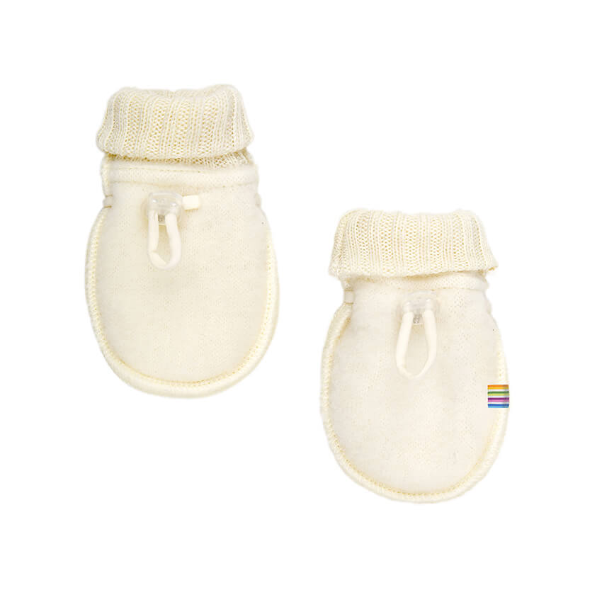 Joha - 100% wolfleece warme wantjes - Naturel