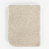 KicoLabel deken Boucle Sand 100x140cm - 100% wol