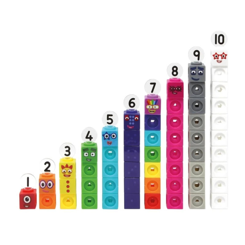 MathLink® Rekenblokjes Numberblocks 1-10 activiteitenset - Learning Resources
