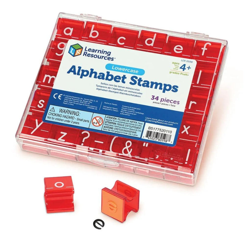 Alfabet stempels kleine letters - Learning Resources