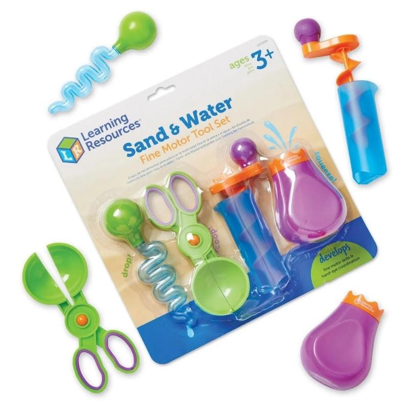Montessori Zand en waterset 4 stuks - Learning Resources