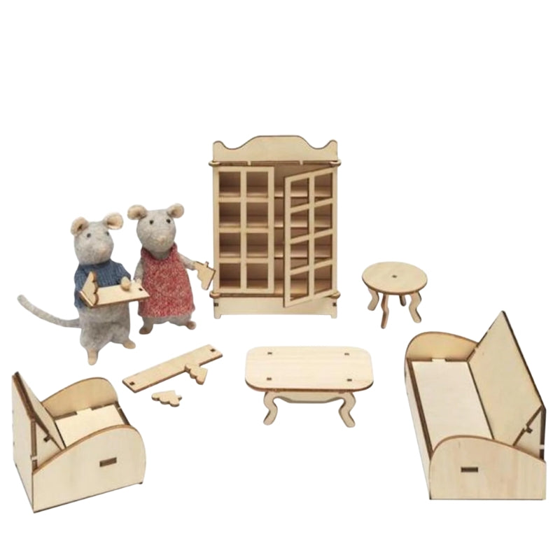 Woonkamer (DIY meubelkit) - Het Muizenhuis