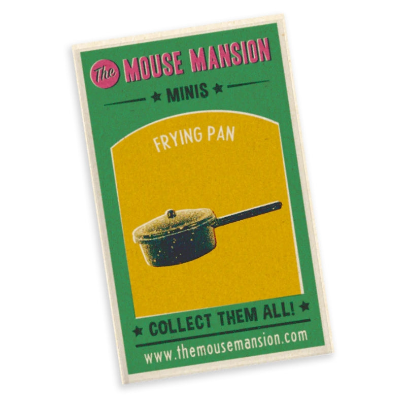 Koekenpan met deksel (mini's) - Het Muizenhuis