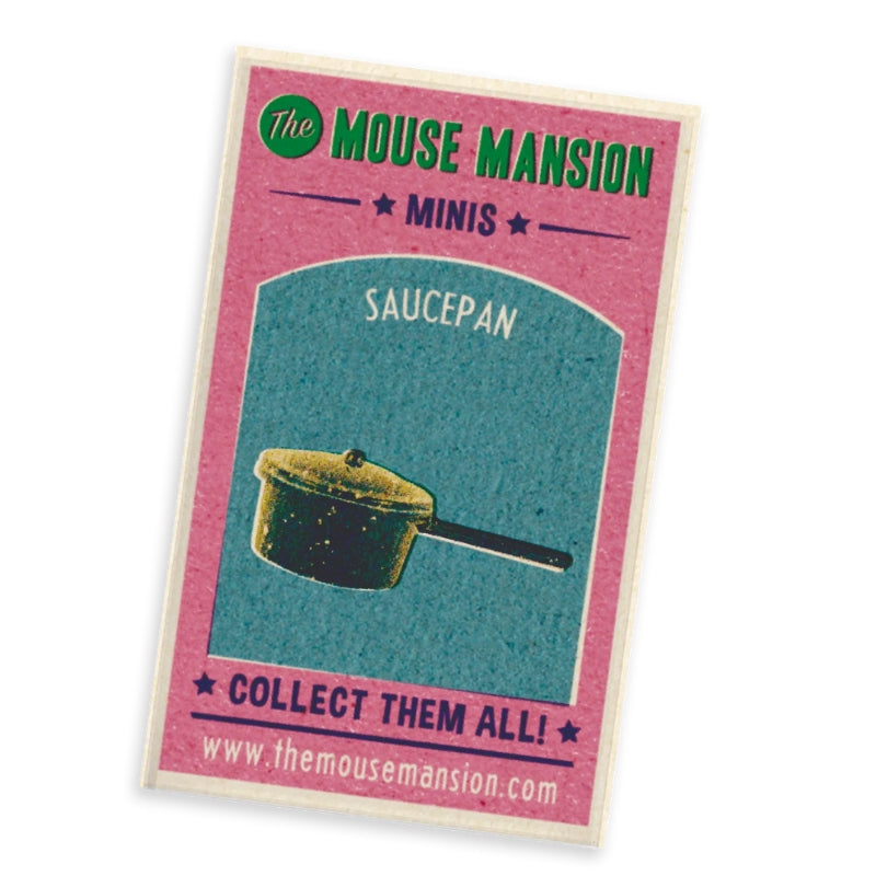 Steelpan met deksel (mini's) - Het Muizenhuis