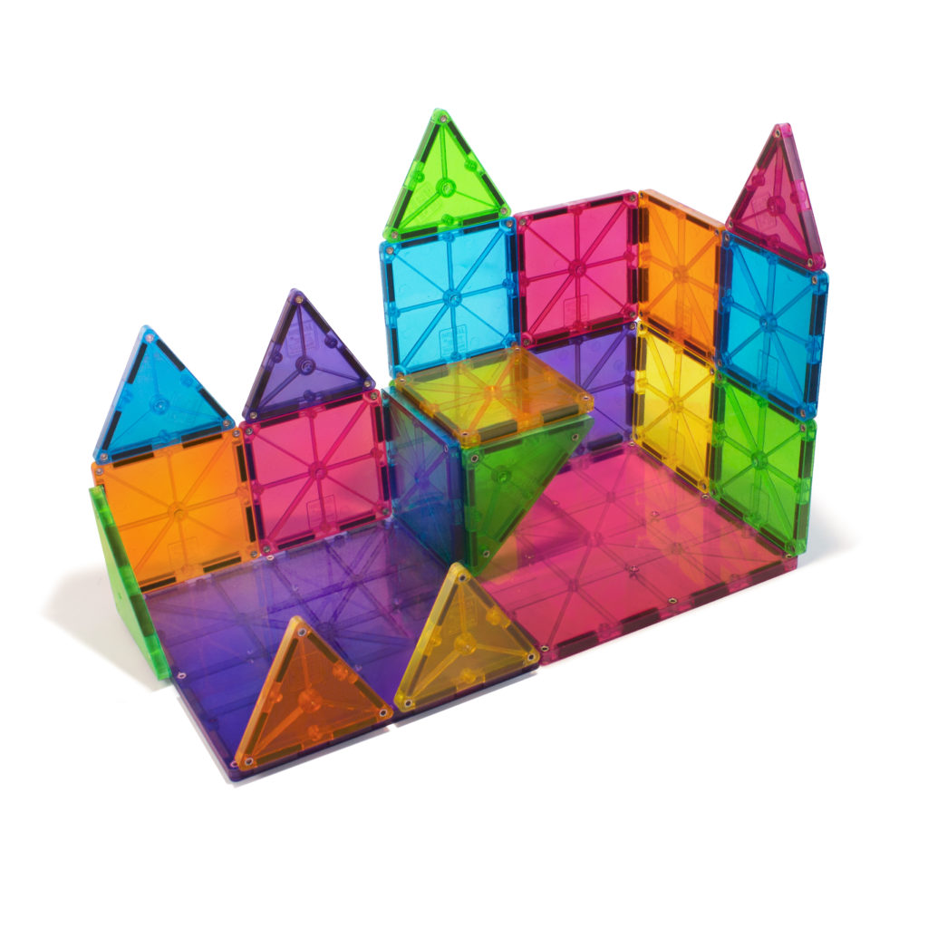 Magna Tiles - 32 stuks Clear Colors - Constructiespeelgoed