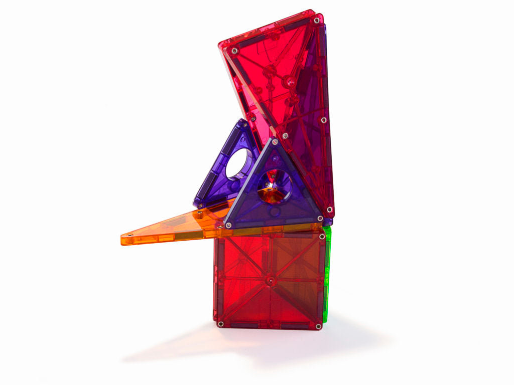 Magna Tiles - 48 stuks Deluxe Clear Colors - Constructiespeelgoed