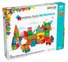 Magna Tiles - 110 stuks Metropolis Clear Colors - Constructiespeelgoed