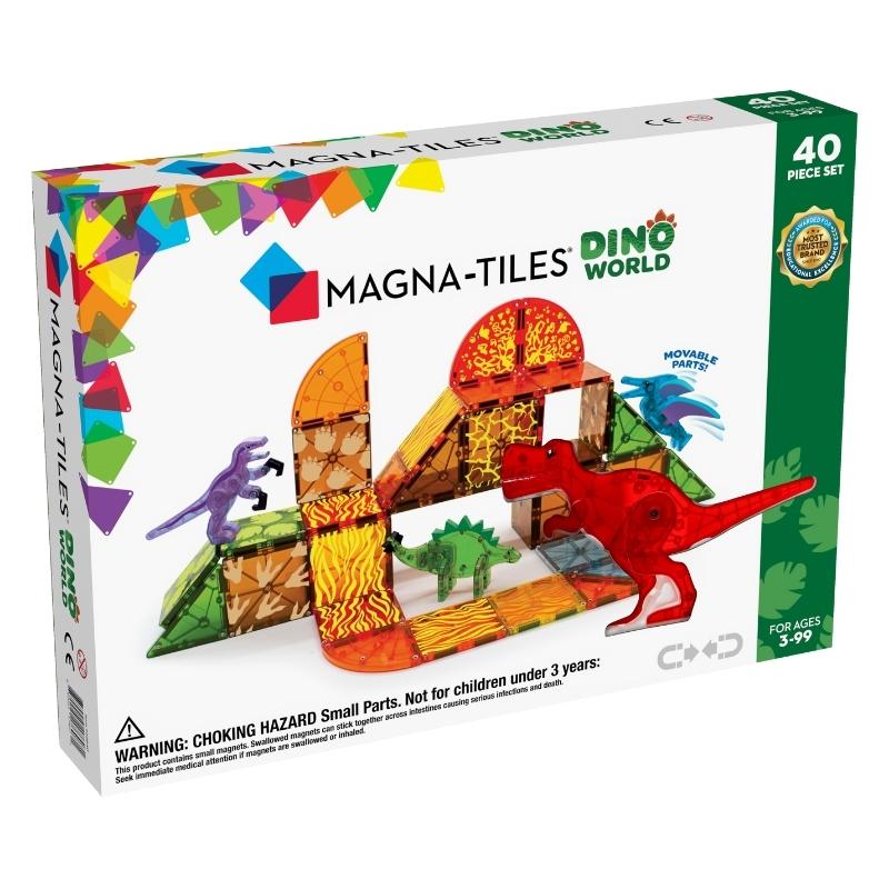 Magna Tiles - Dino World Set - Magnetisch Speelgoed 40 stuks