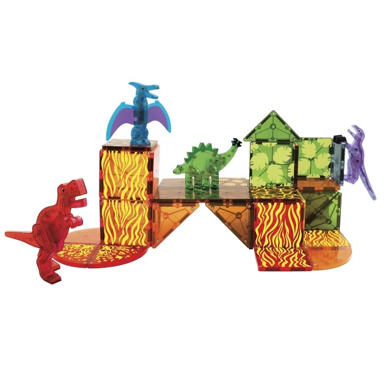 Magna Tiles - Dino World Set - Magnetisch Speelgoed 40 stuks