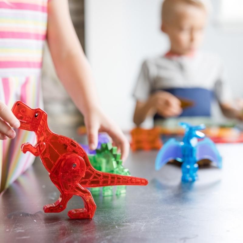 Magna Tiles - Dino World Set - Magnetisch Speelgoed 40 stuks