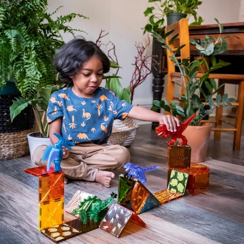 Magna Tiles - Dino World Set - Magnetisch Speelgoed 40 stuks