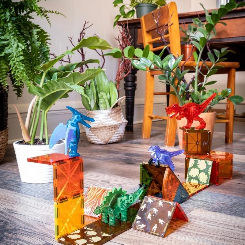 Magna Tiles - Dino World Set - Magnetisch Speelgoed 40 stuks