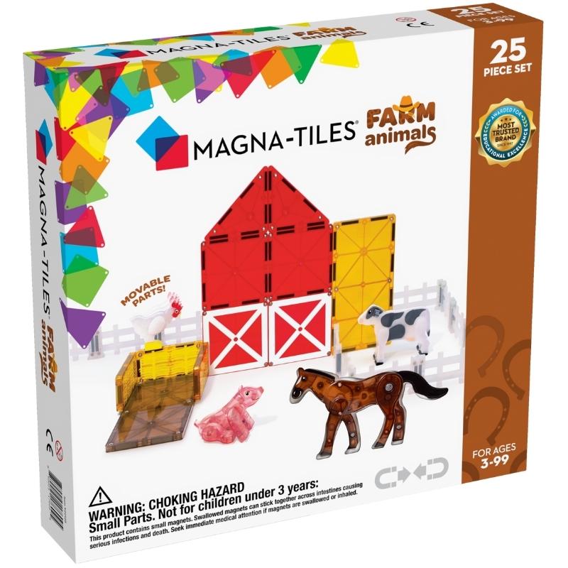 Magna Tiles - Boerderij set - Magnetisch Speelgoed 25 stuks