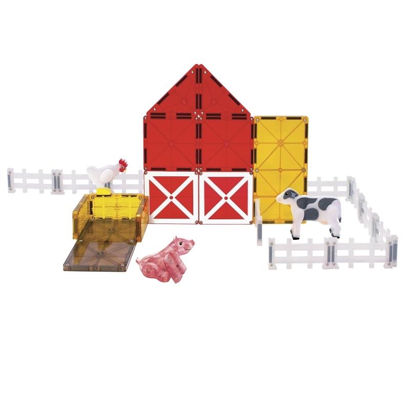Magna Tiles - Boerderij set - Magnetisch Speelgoed 25 stuks