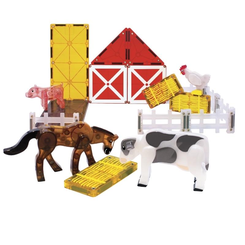 Magna Tiles - Boerderij set - Magnetisch Speelgoed 25 stuks
