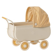 Maileg - Vintage Kinderwagen Geel