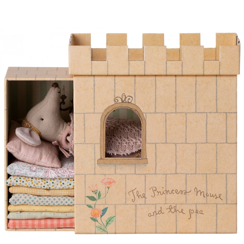 Big Sister (grote zus) Muis Prinses op de Erwt (roze jurk) - Maileg