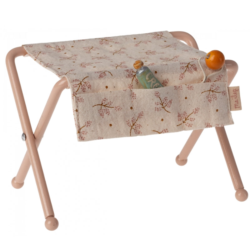 Babymuis verzorgingstafel roze - Maileg