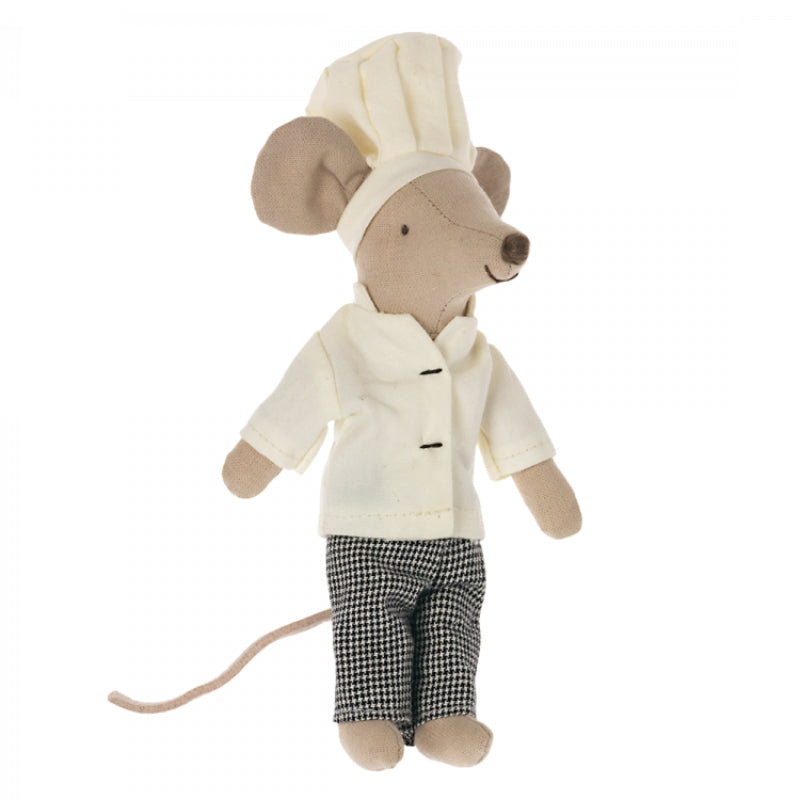 Maileg - Chefkok kleertjes Big Brother muis (Grote Broer) of Big Sister muis (Grote Zus)