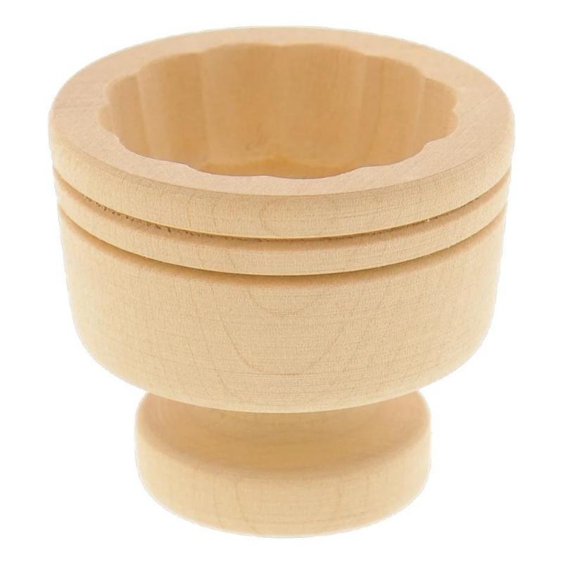 Sensorische houten zandvorm Uil (8 cm)