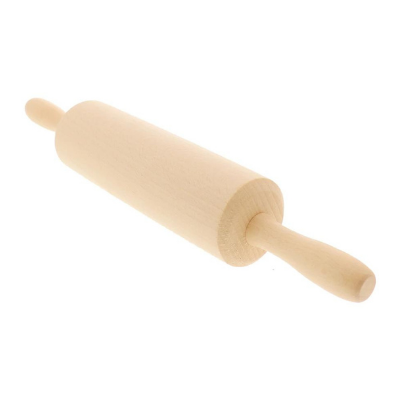 Montessori houten deegroller 25cm - met as