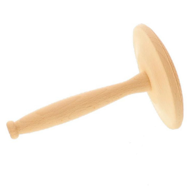 Montessori houten stempel en vijzel voor sensorisch spel 16cm