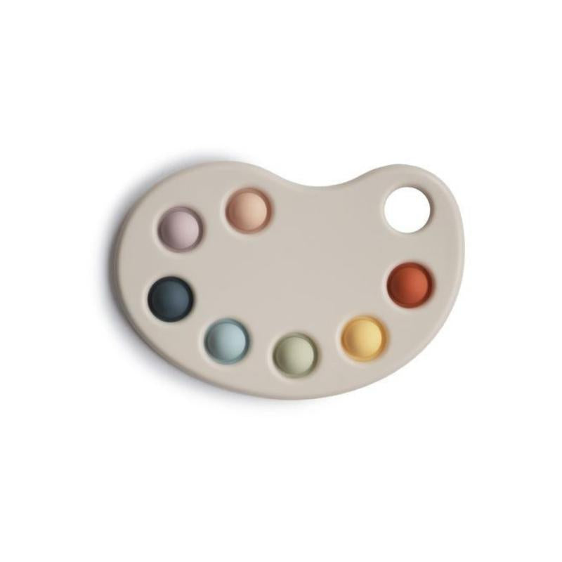 Mushie - Press Toy Paint Palette - Multi