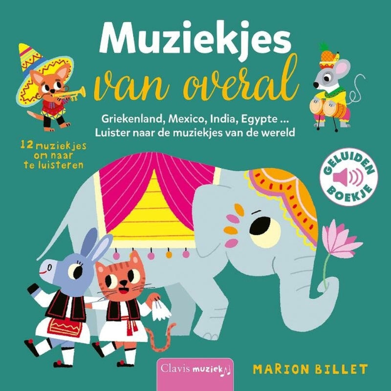 Muziekjes van overal - Marion Billet (geluidenboek)