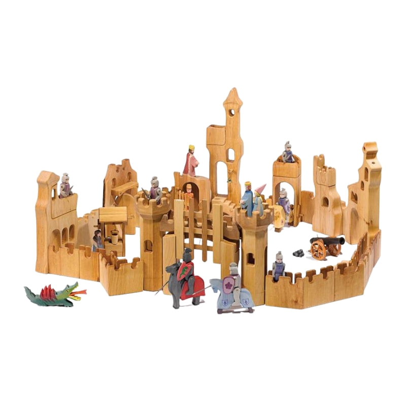Houten poort met doorgang - Ostheimer