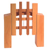 Houten traliepoort - Ostheimer