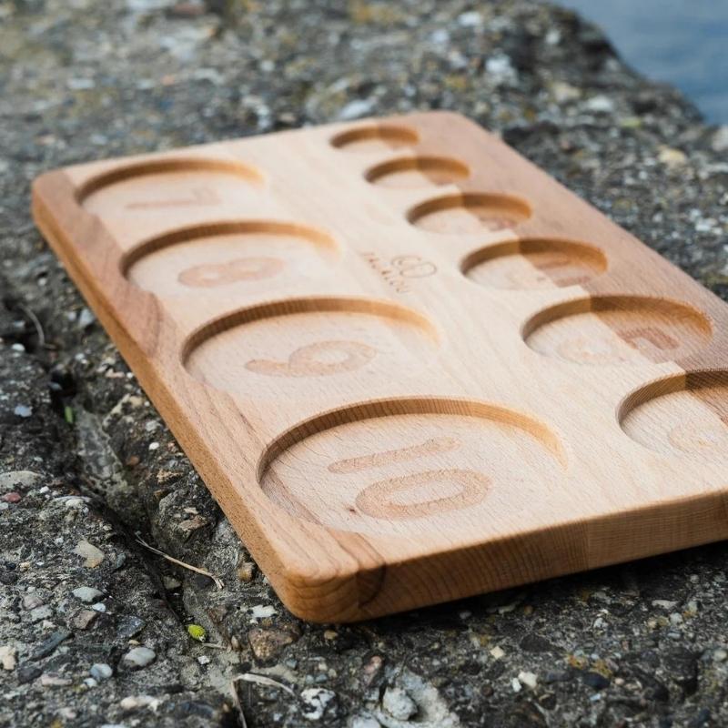 Pagalou - Montessori houten bord cijfers