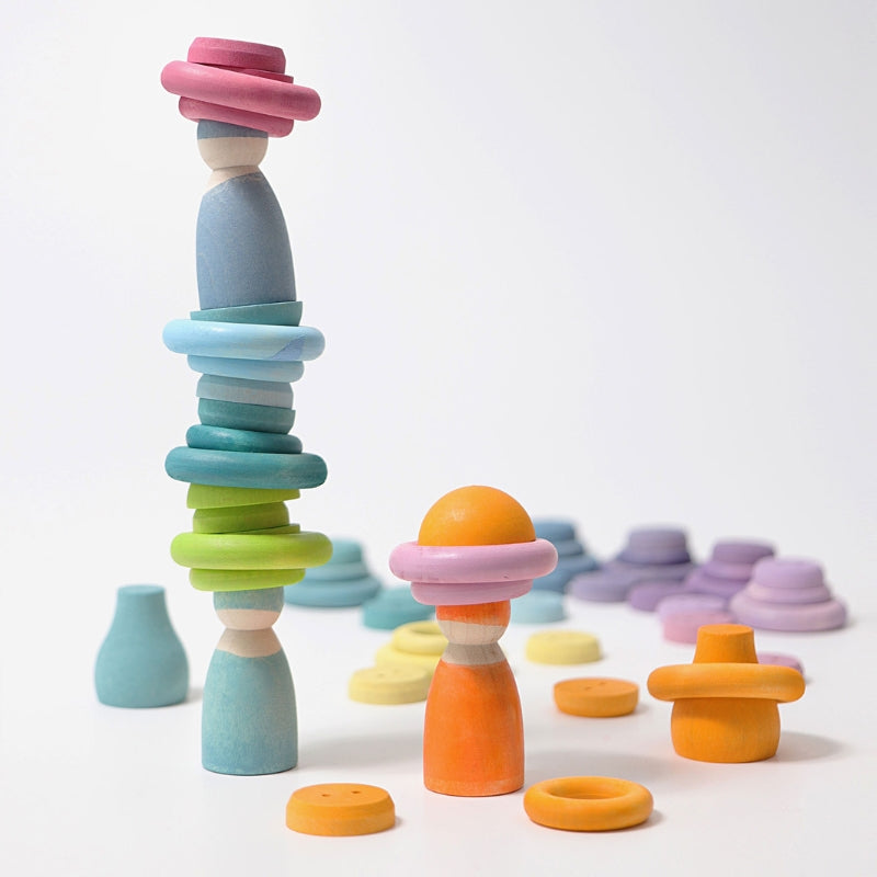 Grimm's - Pastelringen 24 stuks